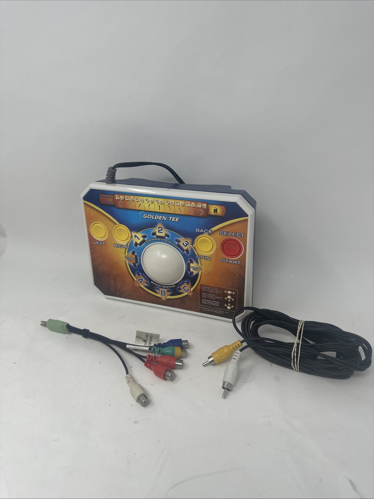 JAKKS Pacific Golden Tee Golf Plug & Play Home TV Game Edition 2011 W/Connector