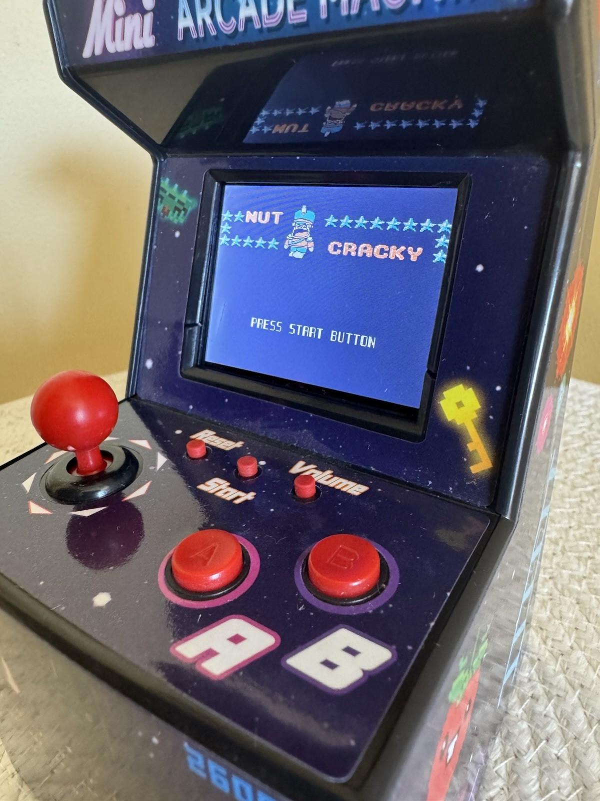 Mini Arcade Machine, 240 Built-in 8-Bit Games, 2.5” 240 (240 Games)