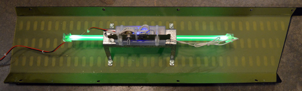 Both Corner Light Assembly for Coastal Amusements SEAWOLF Upright Arcade Game