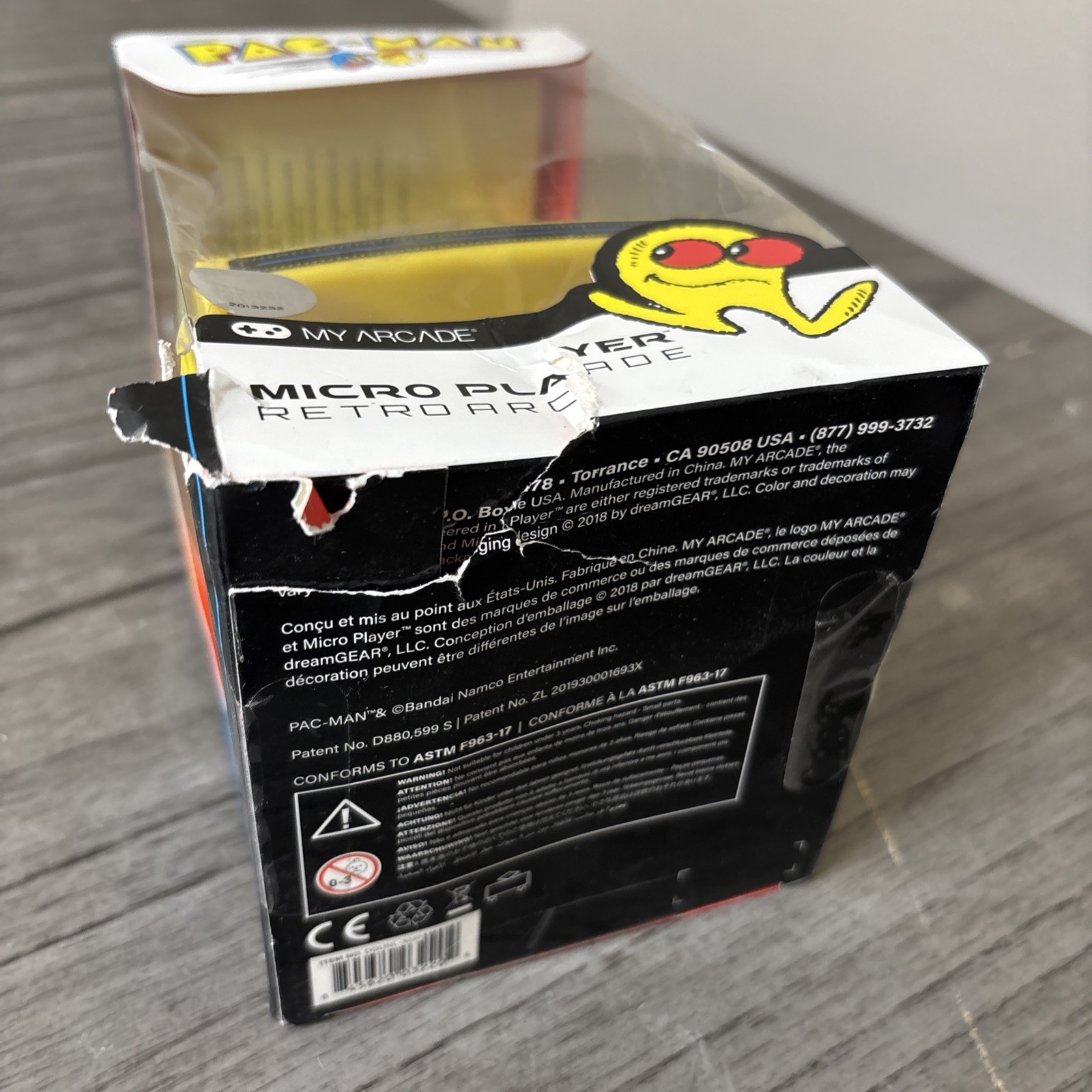 My Arcade – Micro Player Retro Arcade – Pac-Man – Sealed Box Damage
