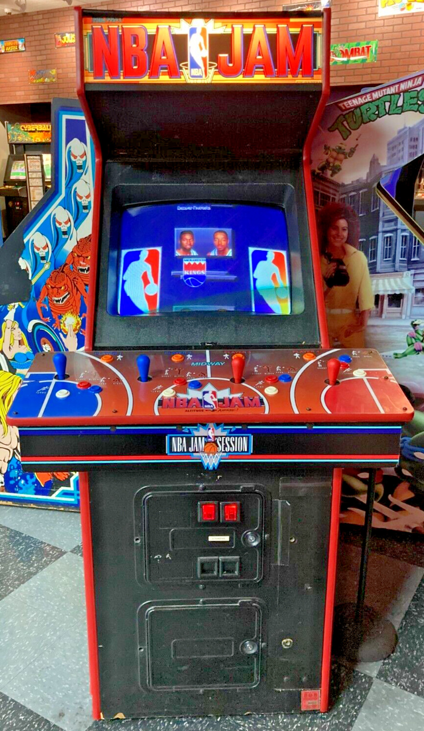 NBA Jam Session – 1993 Midway – Arcade Machine – 2723