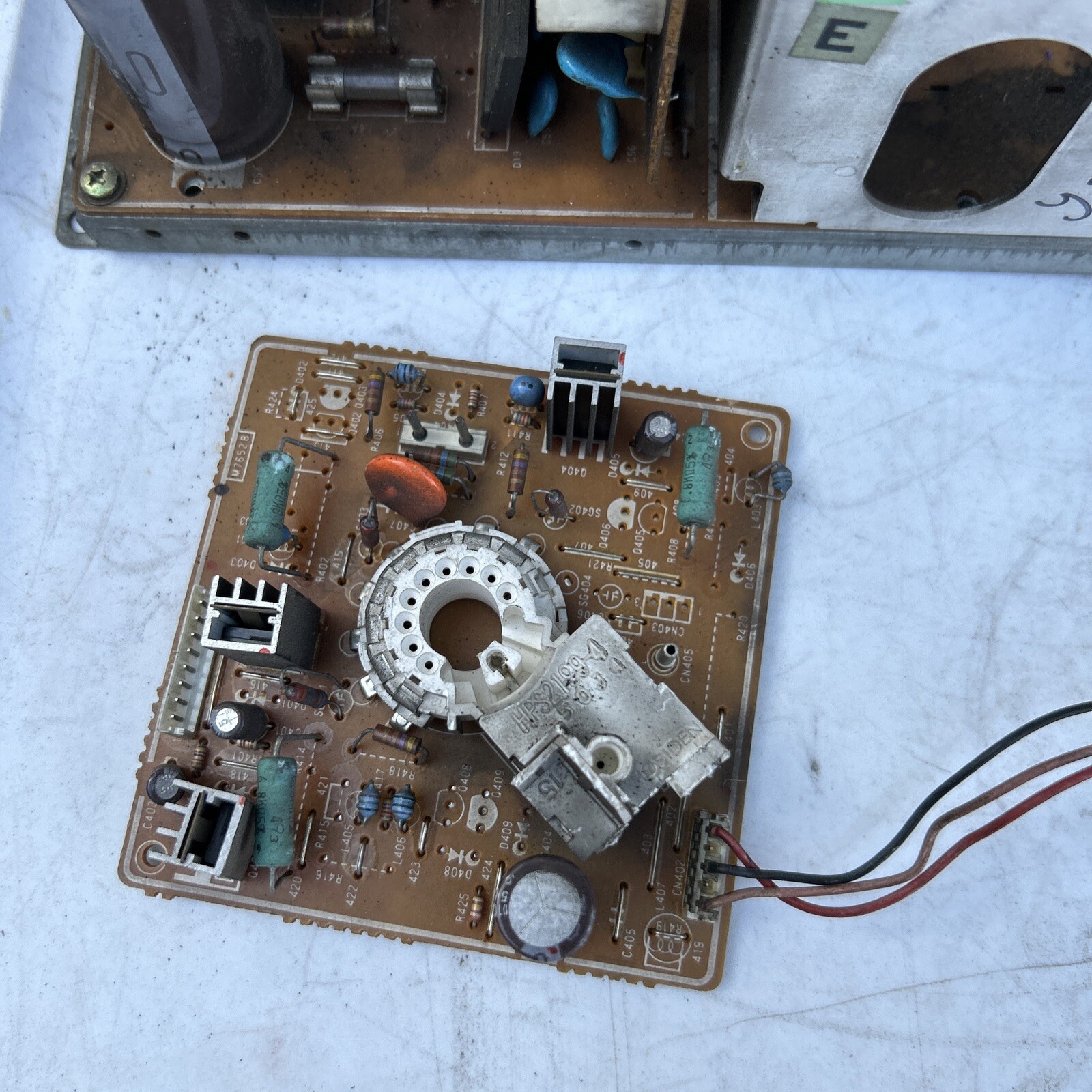 Untested Toei Tc-rm281 Arcade Pcb Board Game Monitor Chassis If17