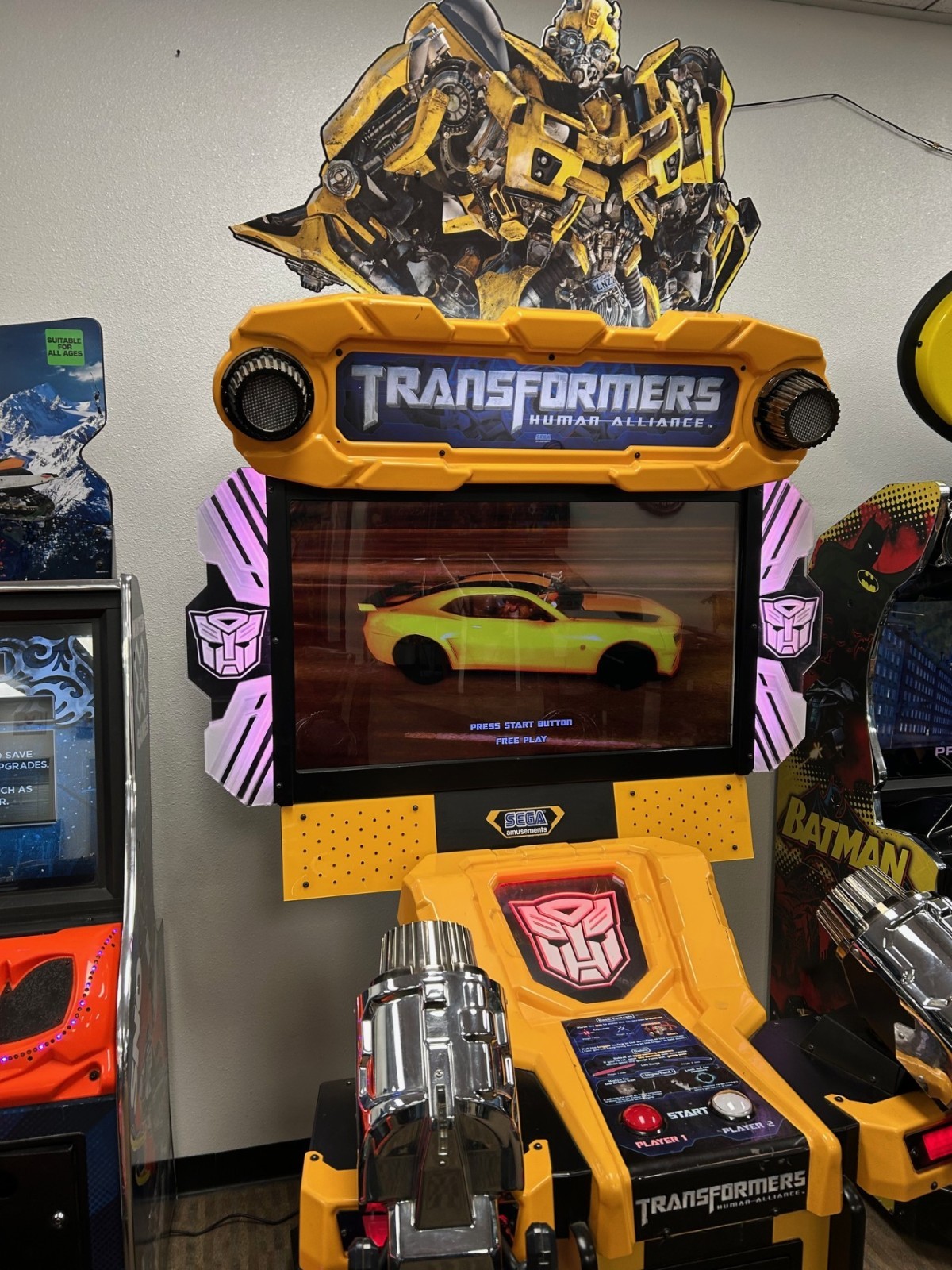 Transformers Arcade Shooting Game by SEGA – 42” HD Gun Action Machine