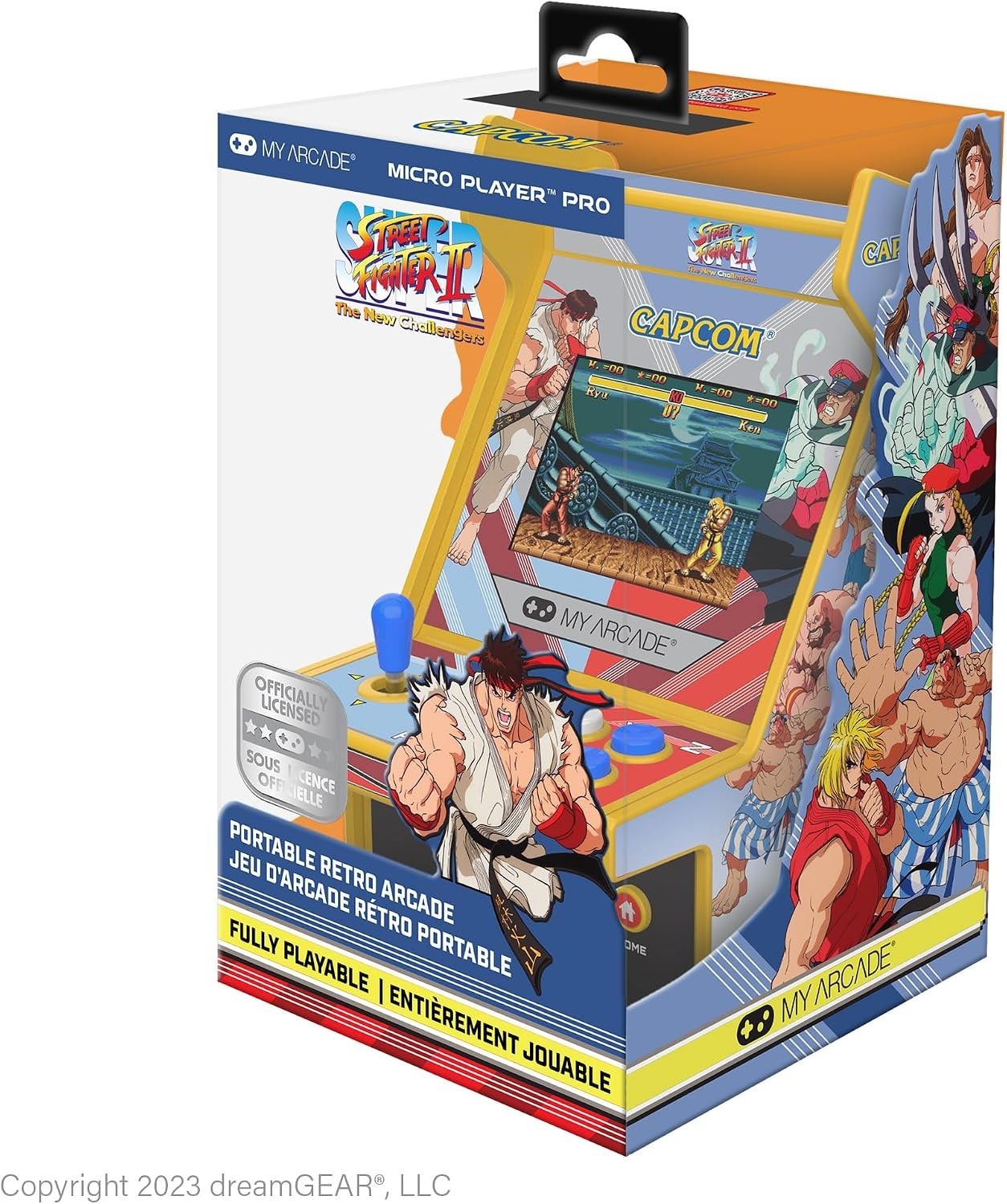 Officially Licensed Street Fighter II Mini Console