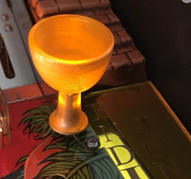 Indiana Jones IJ Pinball Machine golden HOLY GRAIL LED Mod