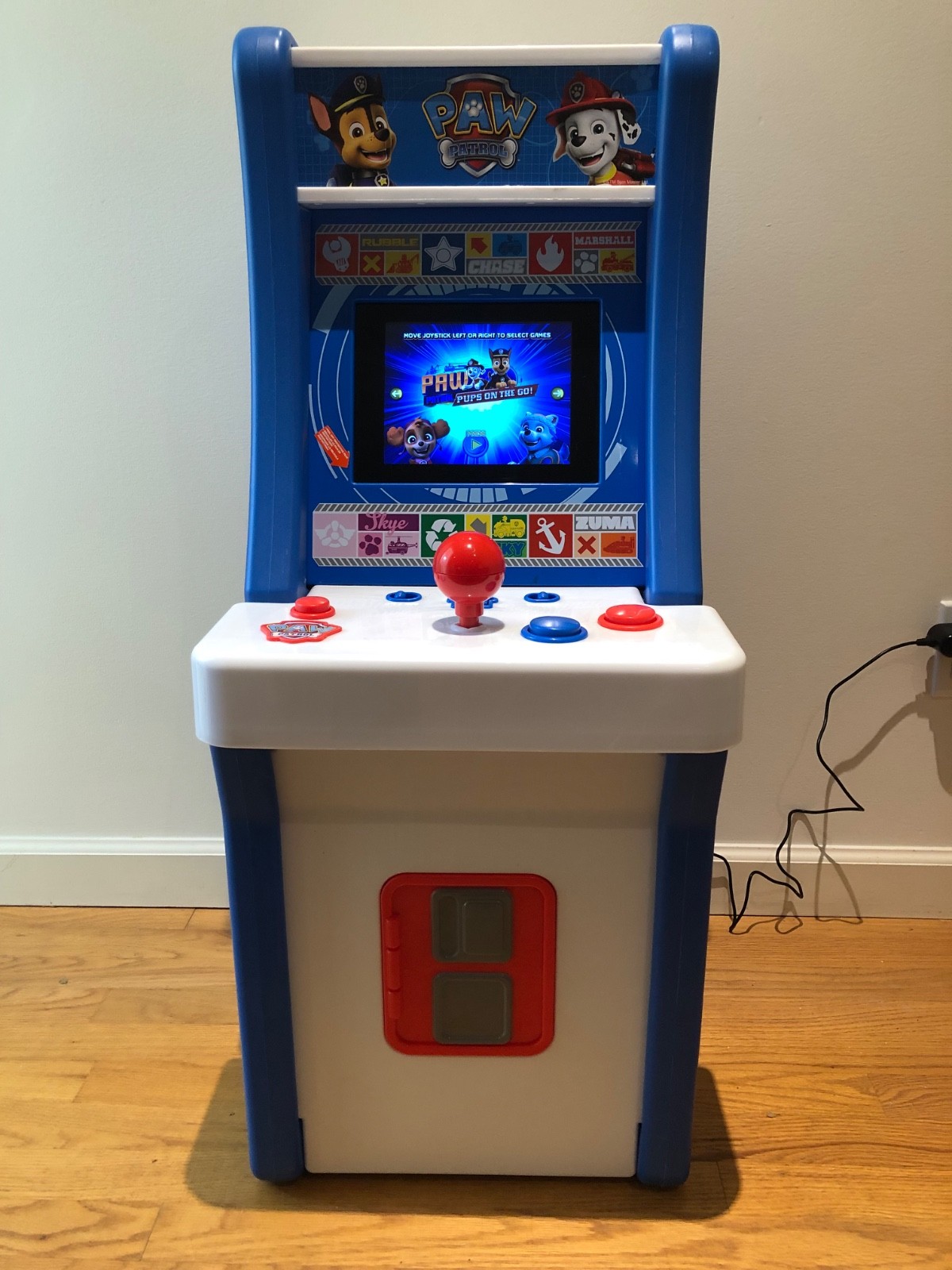 ARCADE 1UP PAW PATROL JR ARCADE GAME – EXCELLENT CONDITION!