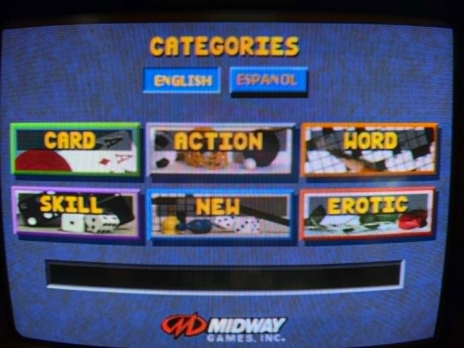 TOUCHMASTER 4000 BARTOP COUNTERTOP MIDWAY ARCADE GAME FREE PLAY ONLY