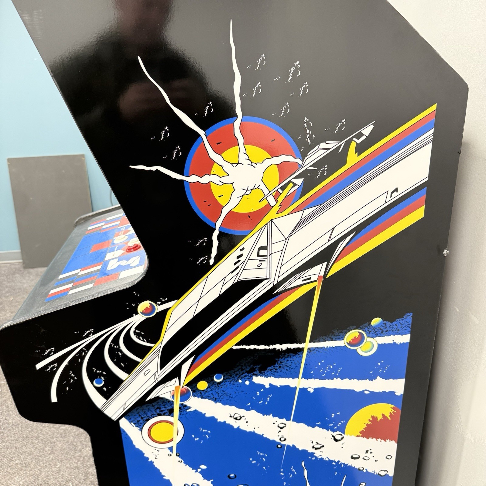 Original ASTEROIDS Atari COIN-OP CLASSIC Arcade Video Game Needs Internal Board