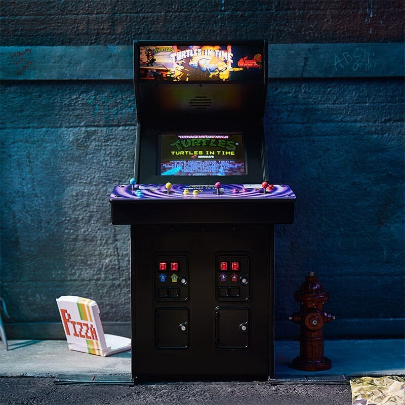 Official TMNT – Turtles in Time Quarter Size Arcade Cabinet-Exclusive Signed CE