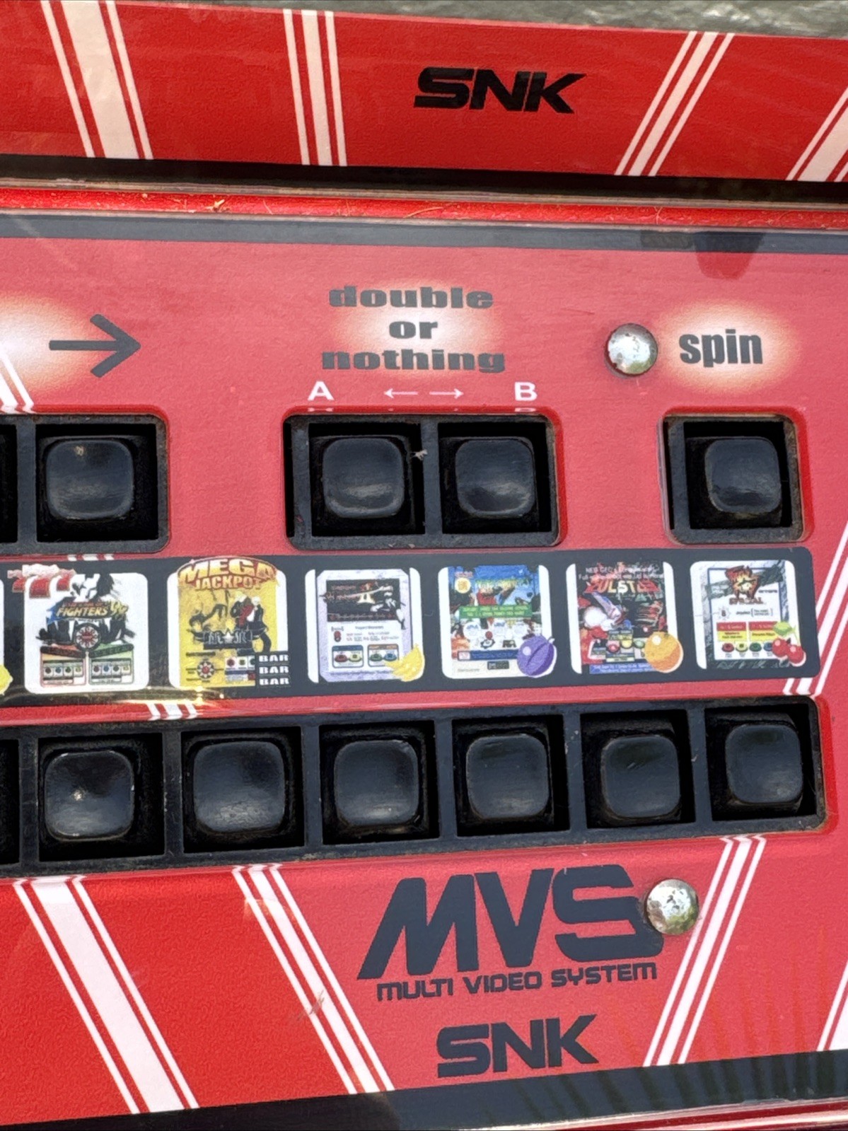 Neo Geo MVS by SNK – Original Dedicated Game Machine Cabinet
