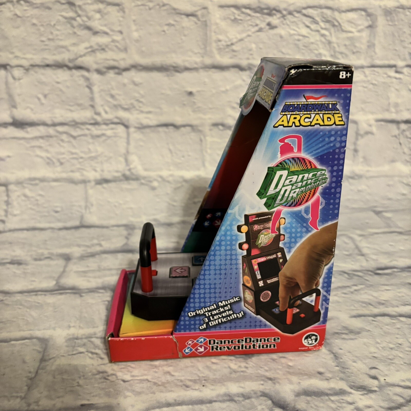 BRAND NEW! Dance Dance Revolution Boardwalk Arcade Mini Game Machine DDR