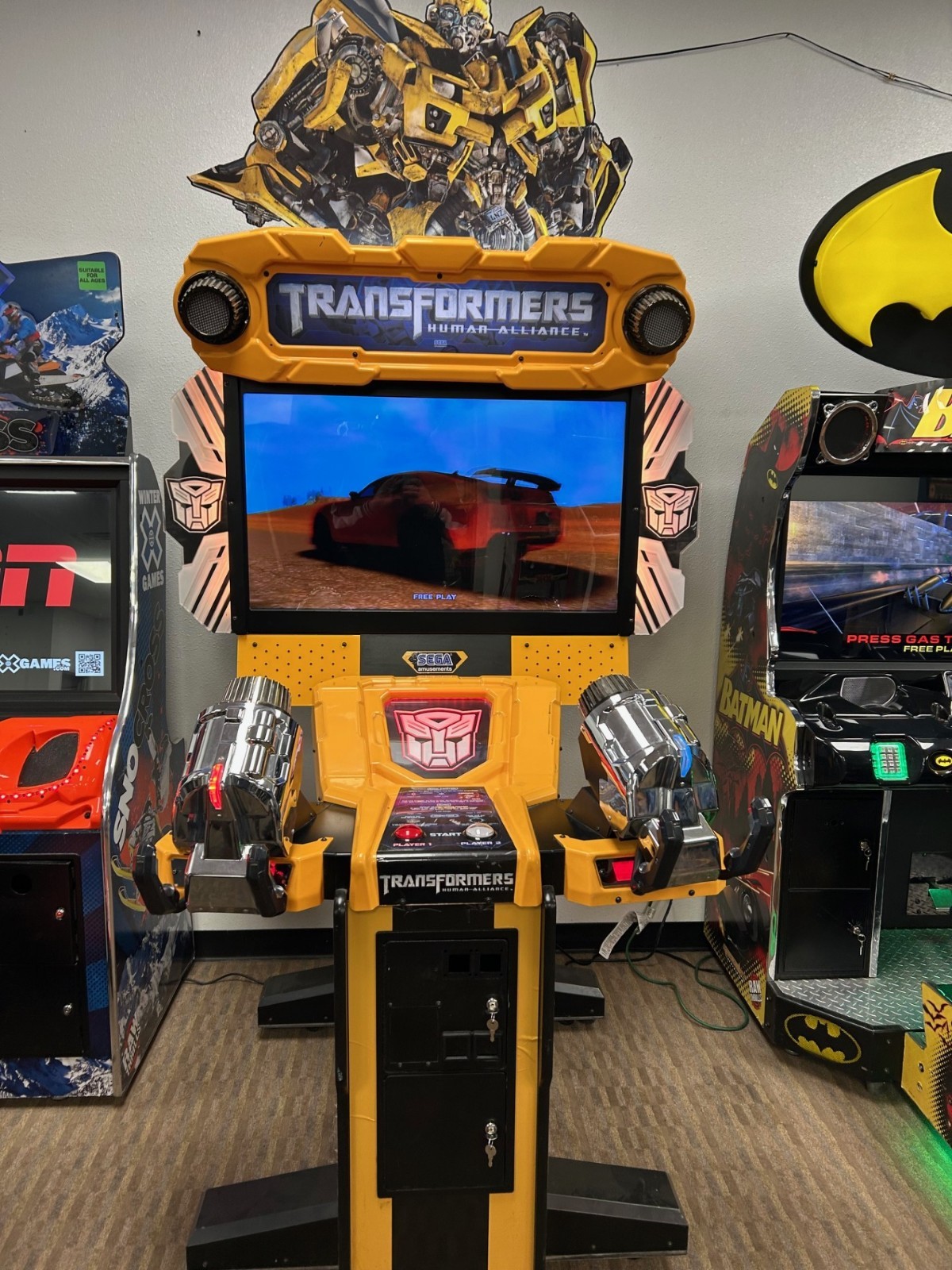 Transformers Arcade Shooting Game by SEGA – 42” HD Gun Action Machine