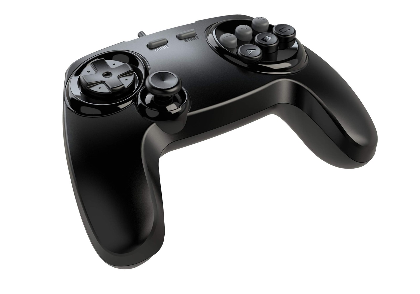 Retro Fighters BrawlerGen 2-in-1 Controller – Black, Special Edition Gray