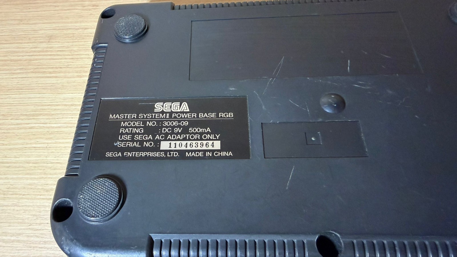 READ INFO – Console Sega Master System II FR / RGB ORIGINAL – 50/60HZ MOD