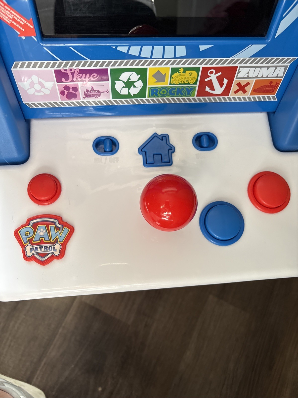 Arcade1up Paw Patrol Jr Video Game Tested Works No Stool