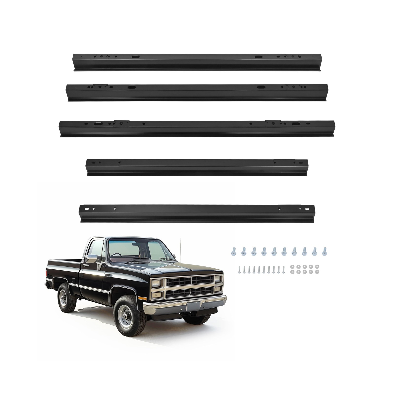Truck Bed Floor Support Crossmember Compatible with 1988-2000 Chevy/GMC C1500…