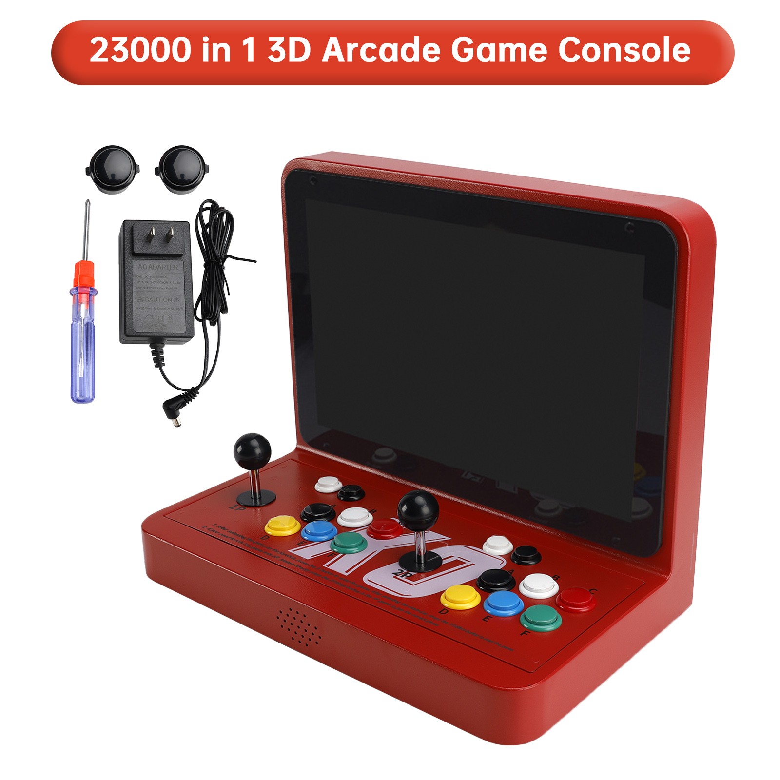 23000 Games in 1 Box Arcade Game Console 17-inch HD Screen Game Console 3D Game/