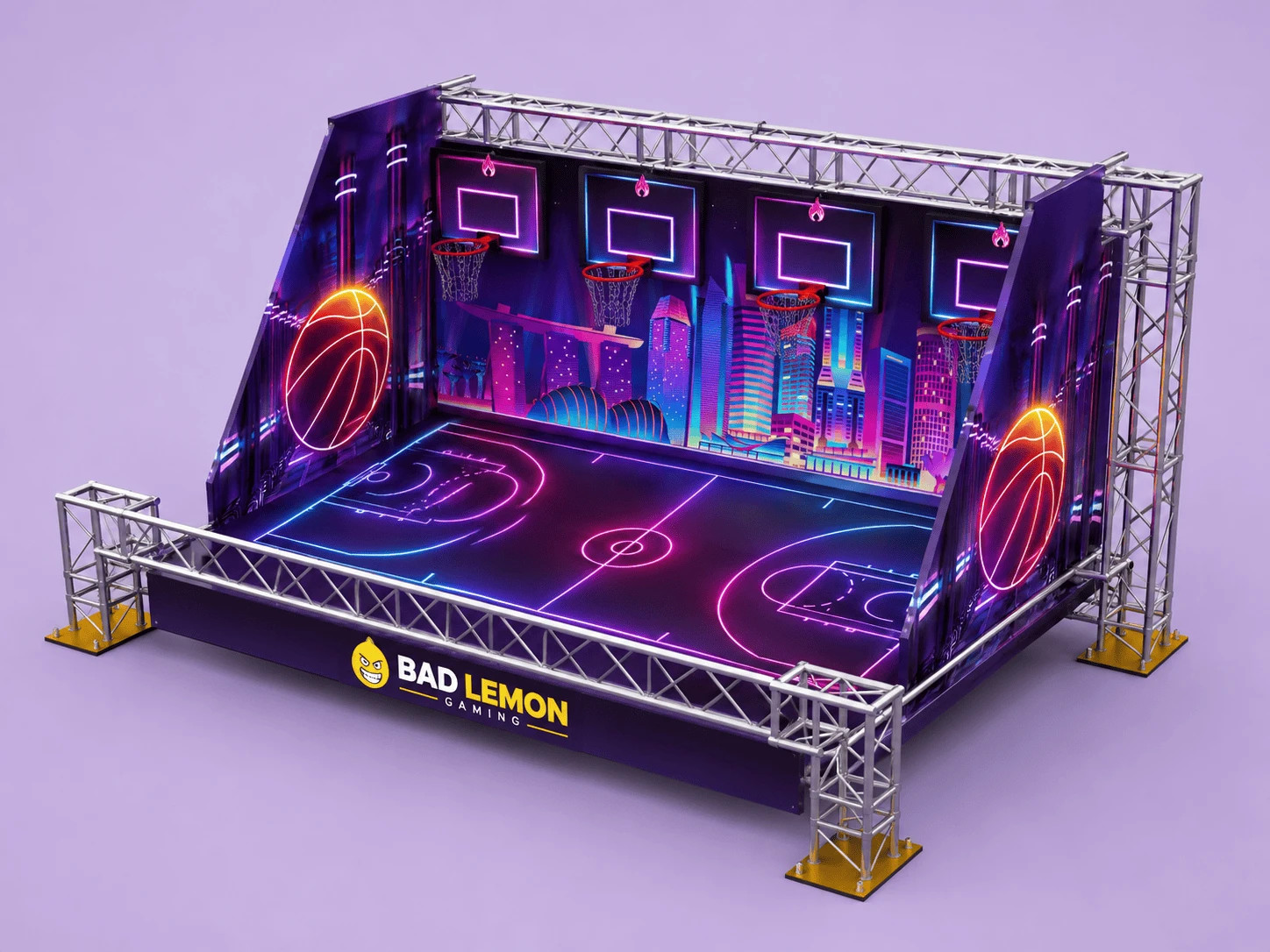 Giant Arcade Basketball Machine Commercial Grade for Rentals