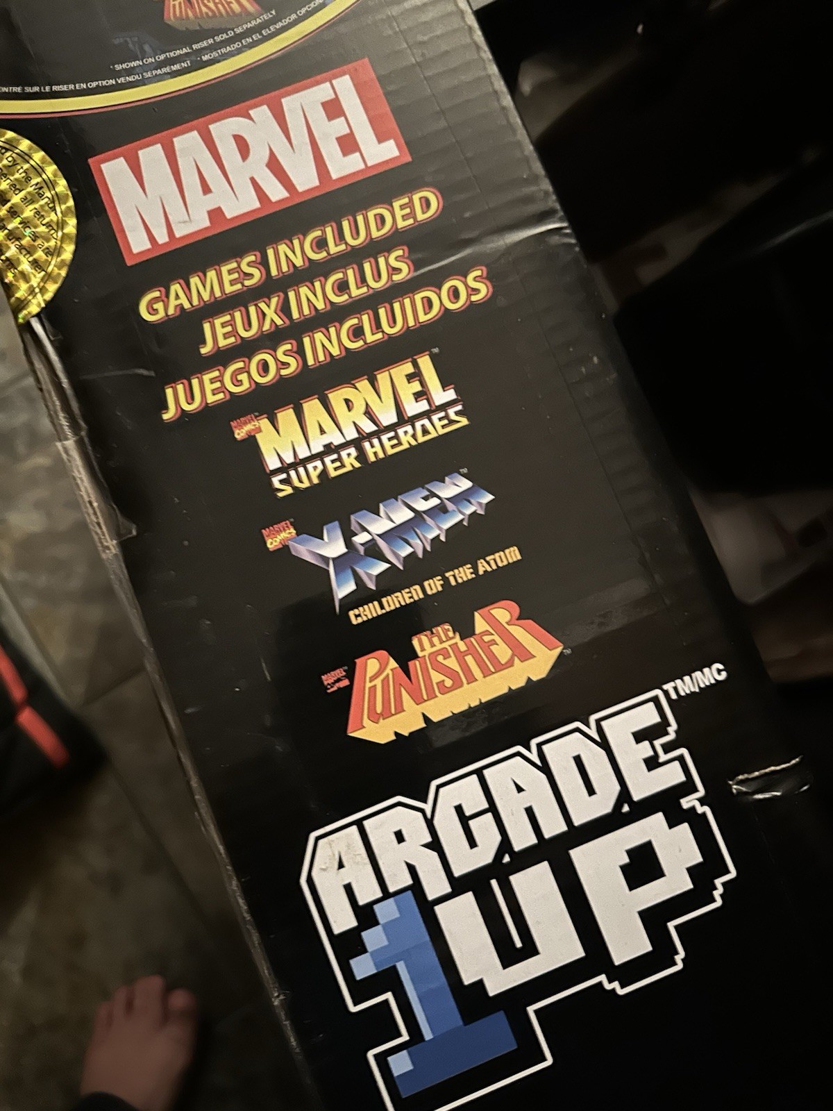 Arcade 1up Marvel Super Heroes Capcom X-Men Children of the Atom Punisher PICKUP