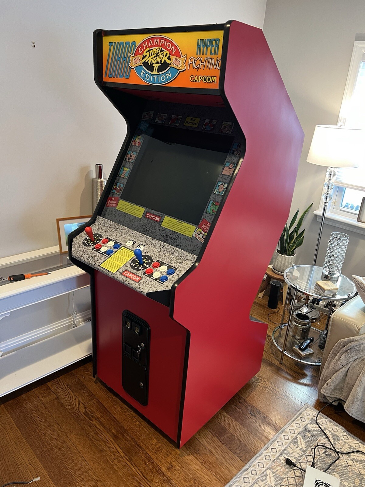 street fighter 2 Hyper Fighting Arcade Game