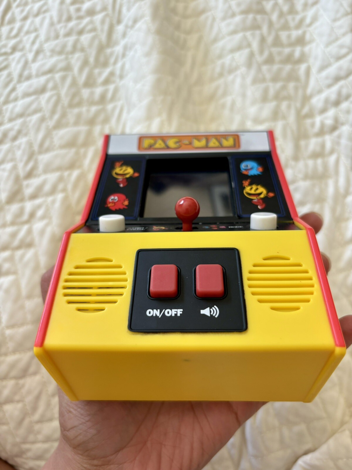 Pac-Man Mini Game Arcade Machine Handheld Classic Retro Tabletop
