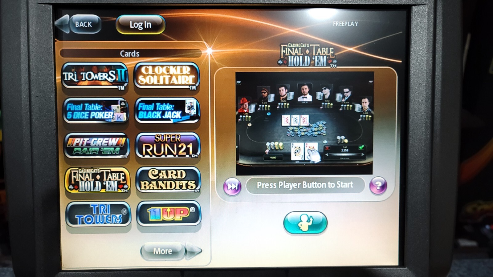 Merit Megatouch Ion 2014 with 188+ games. Megatouch service in Chicago Area!