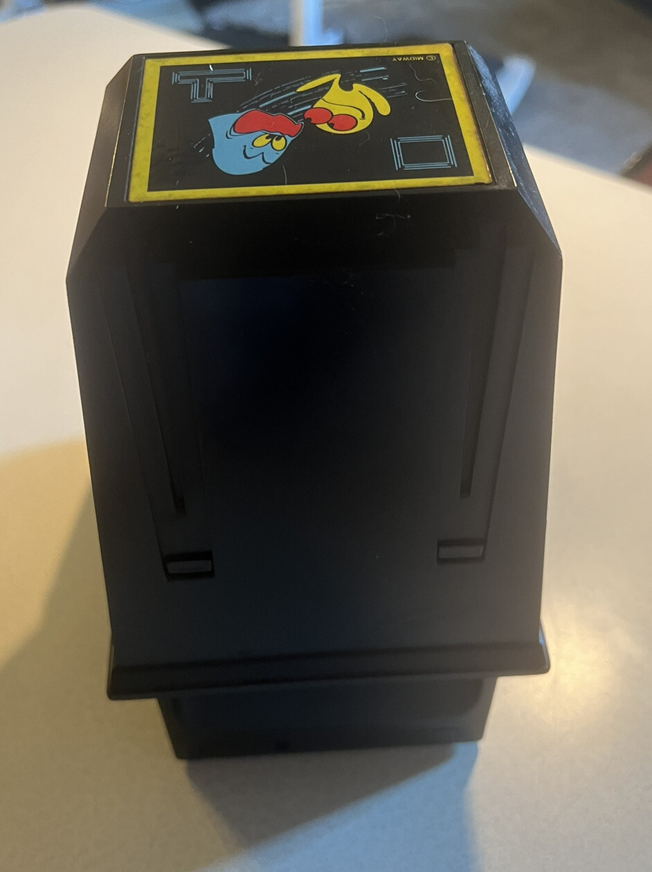 Coleco Midway Pac-Man Mini Tabletop Arcade Game Very Good Working Condition