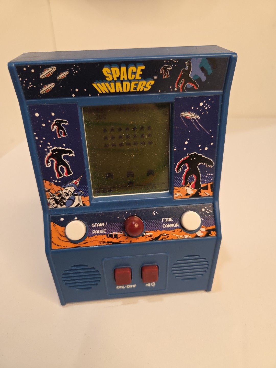 Space Invaders 2016 Handheld Classic Mini Arcade Game Basic Fun Taito WORKING