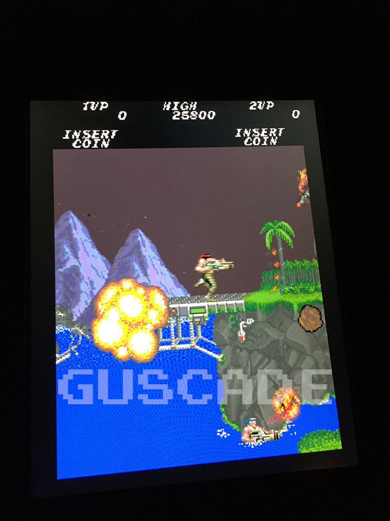Contra Arcade Machine Konami NEW Full Size Classic Video Game Guscade 