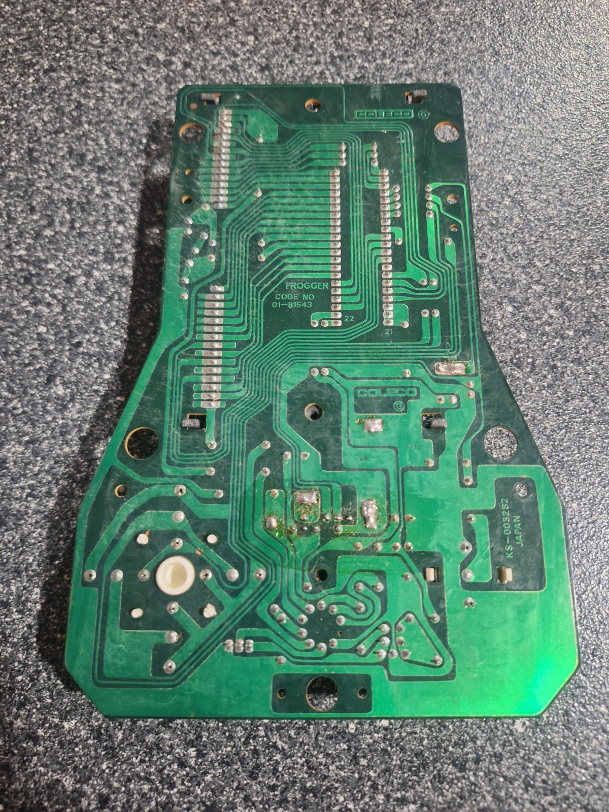 Tabletop Arcade Coleco Frogger Main Board LCD Parts Motherboard Untested