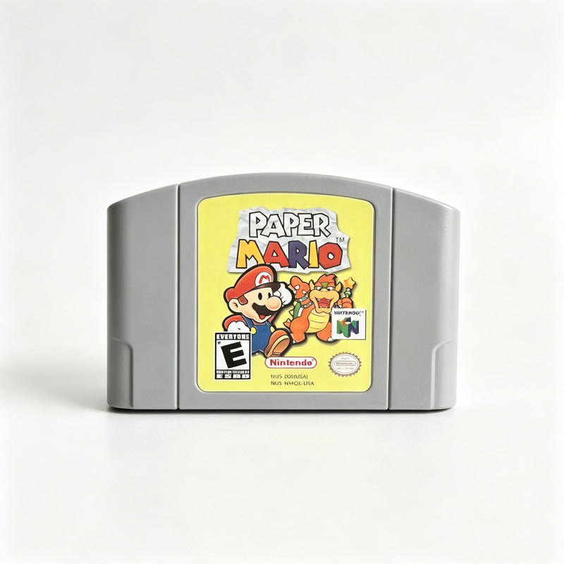 Paper Mario for Nintendo 64 N64 Video Game Cartridge Only Tested
