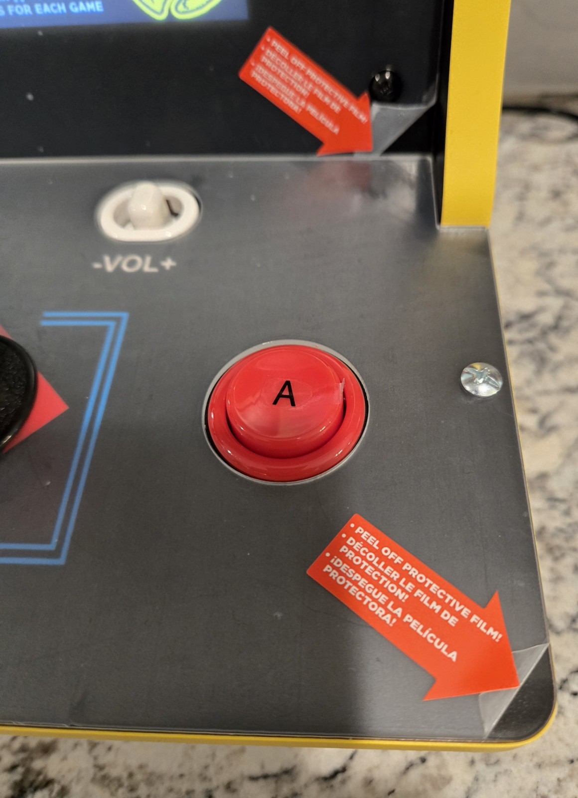 Arcade1Up Pac-Man Countercade New Open Box 5-in-1 Tabletop Tested Pac-C-10178