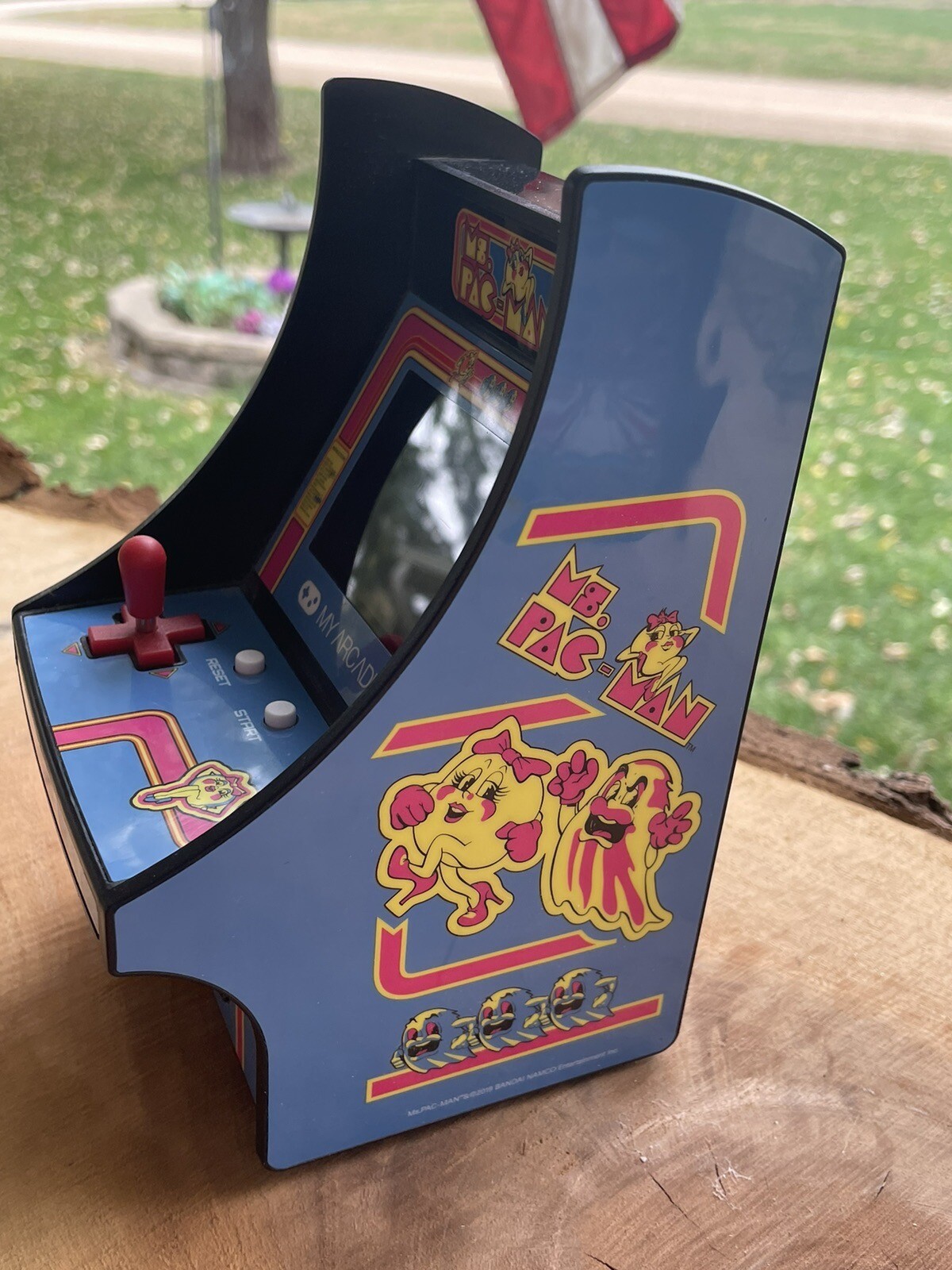 My arcade mini Ms PAC~Man NEW Bandai Namco/ Comes W/ Usb Cable- No Box