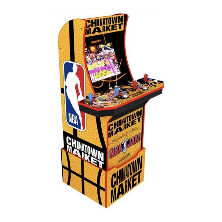 Arcade1Up NBA JAM Limited Edition Chinatown Market Stand-Up Arcade Cabinet 2020