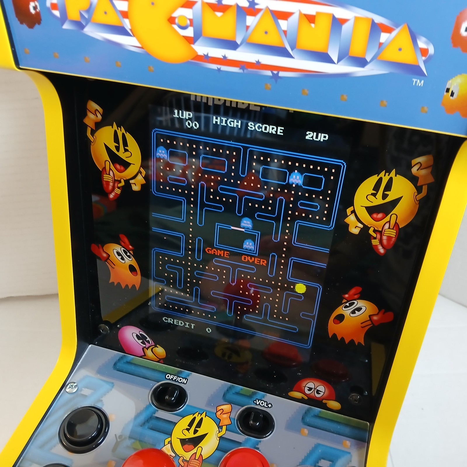 Arcade1Up 8″ Pac-Man 5-in-1 Countercade Arcade Machine Mania Dig Dug Galaga 88
