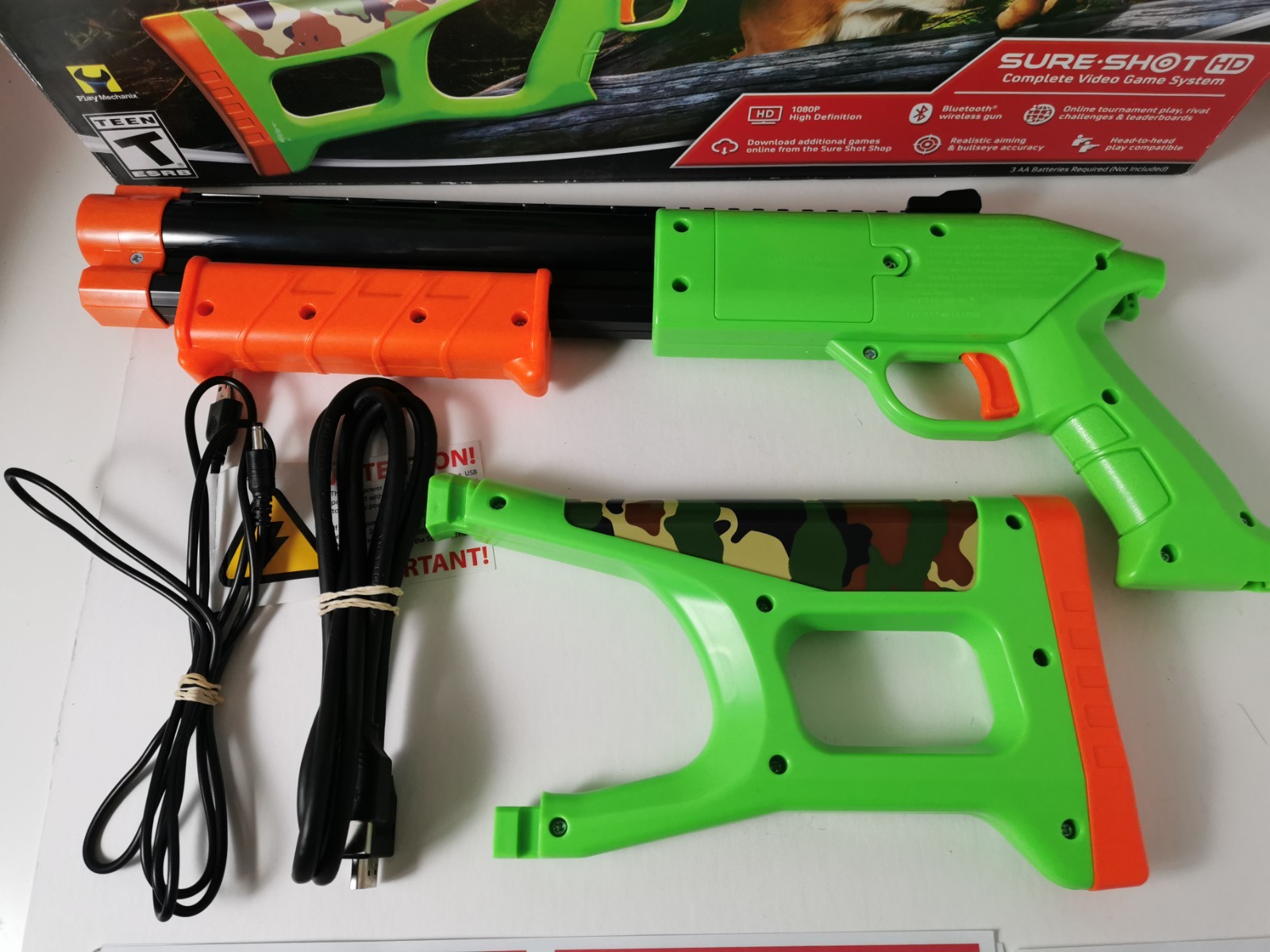 Big Buck Hunter Pro Sure Shot HD Gun Controller Only Replacement Part Untested