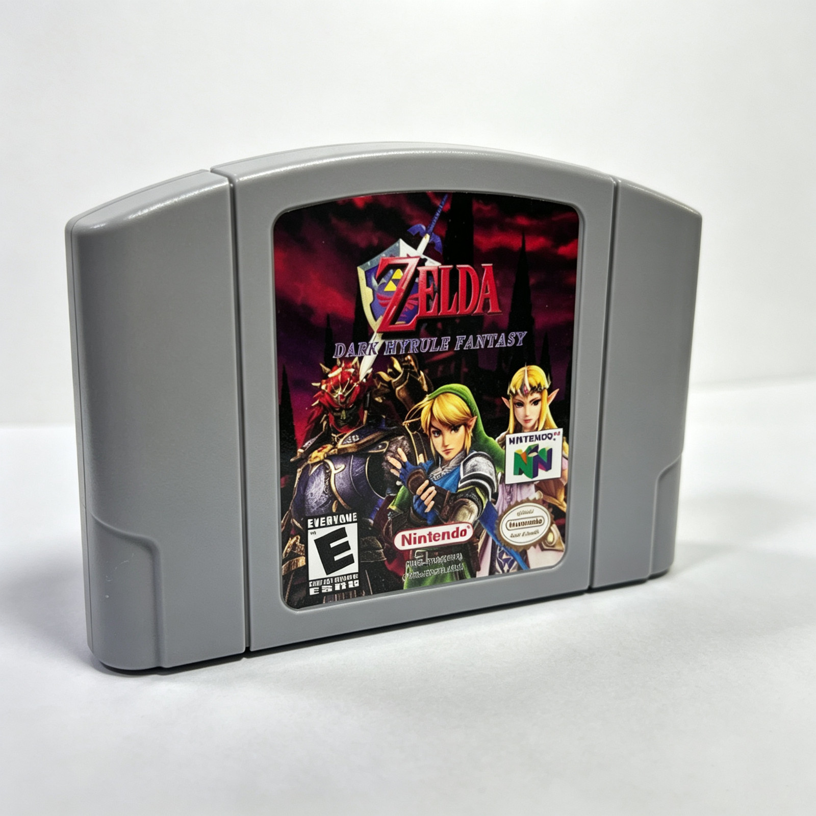 The Legend of Zelda Dark Hyrule Fantasy N64 Game Card