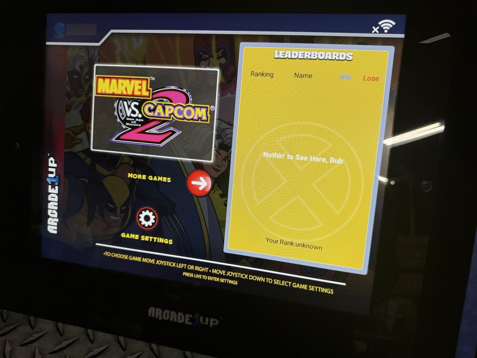 SUPER RARE Arcade 1Up X-MEN 97 – (8 Games) – Pick Up – MVC2🔥