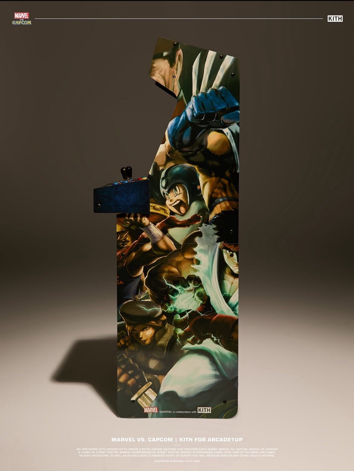 Kith for ARCADE1UP Marvel Vs. Capcom 2 Arcade – BRAND NEW in original packaging