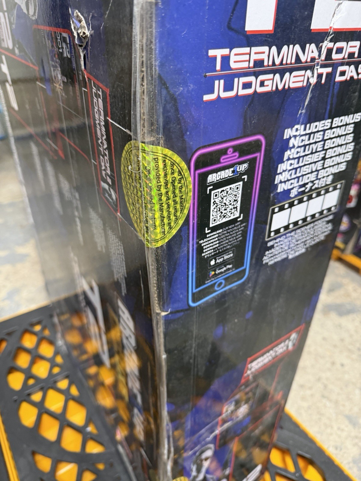 Arcade1Up Deluxe Terminator 2 Judgment Day Arcade – Brand New & Sealed