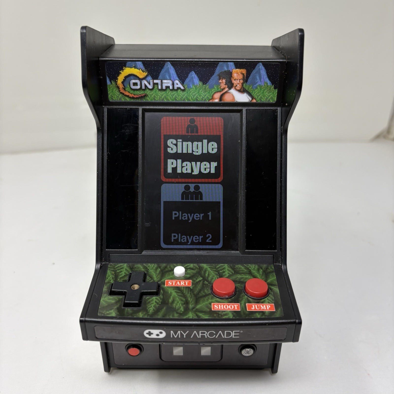 MY ARCADE Contra Micro Player Retro Arcade DGUNL-3280 Tested Works Great!