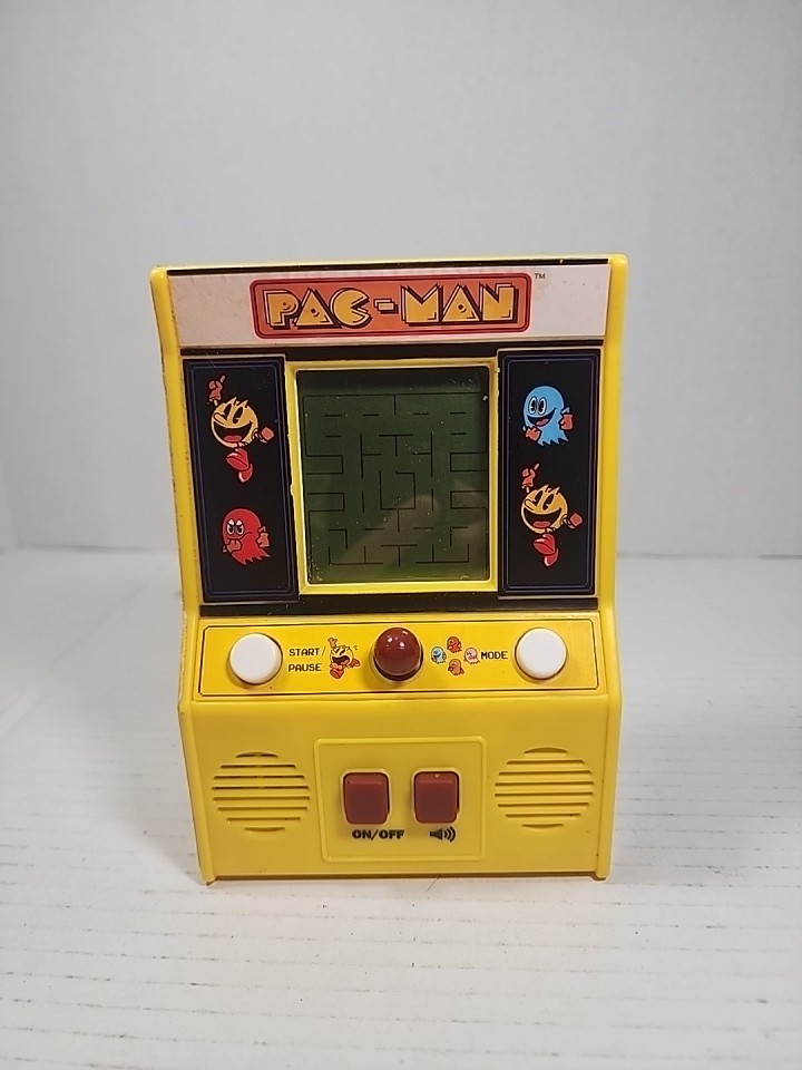 Vintage Bandai Namco Pac-Man Mini Arcade Game; Tested And Working