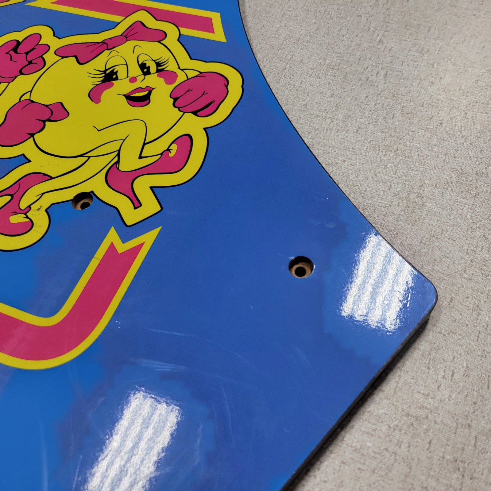 Arcade1Up Ms. Pac-Man Classic SE (Part D1) OEM Replacement Left Panel Only