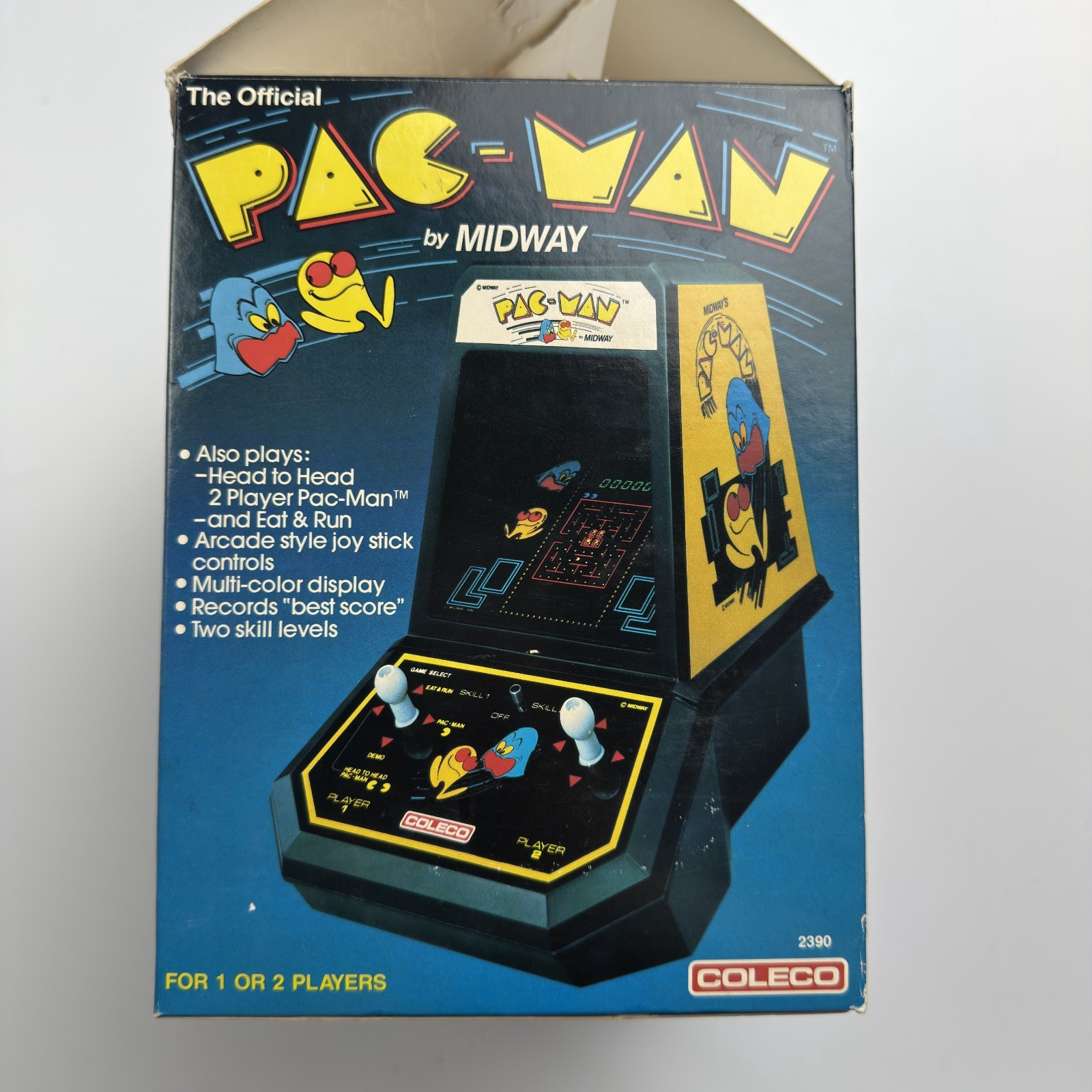1981 Coleco Pac-Man Tabletop Arcade Video Game ORIGINAL BOX