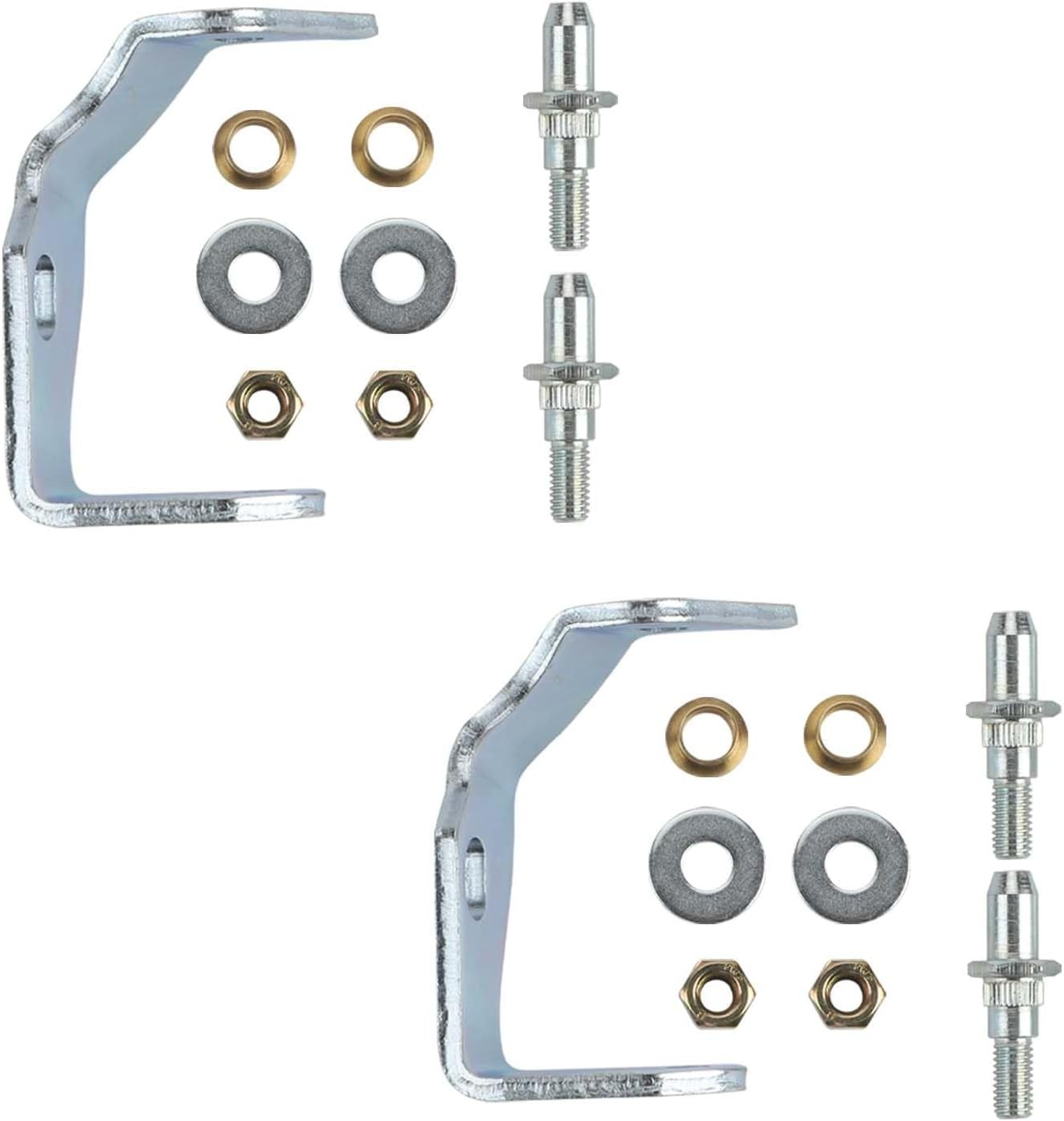 38456 Front LH Driver Side Door Hinge Pin and Bushing Kit | Fits for Chevy Silve