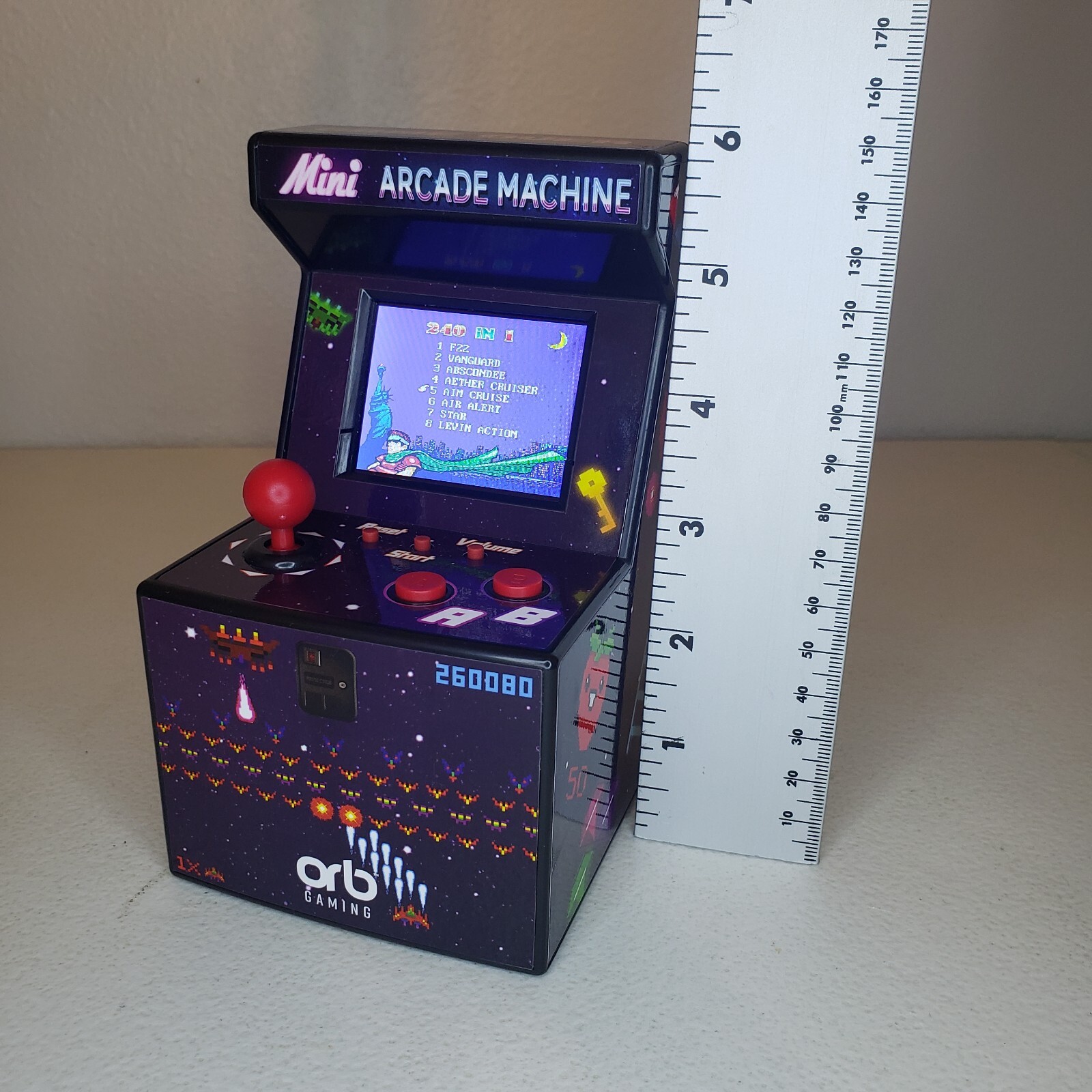 It’s A Fun Orb Gaming Game Over Mini Arcade Machine With 240 Games Tested Works