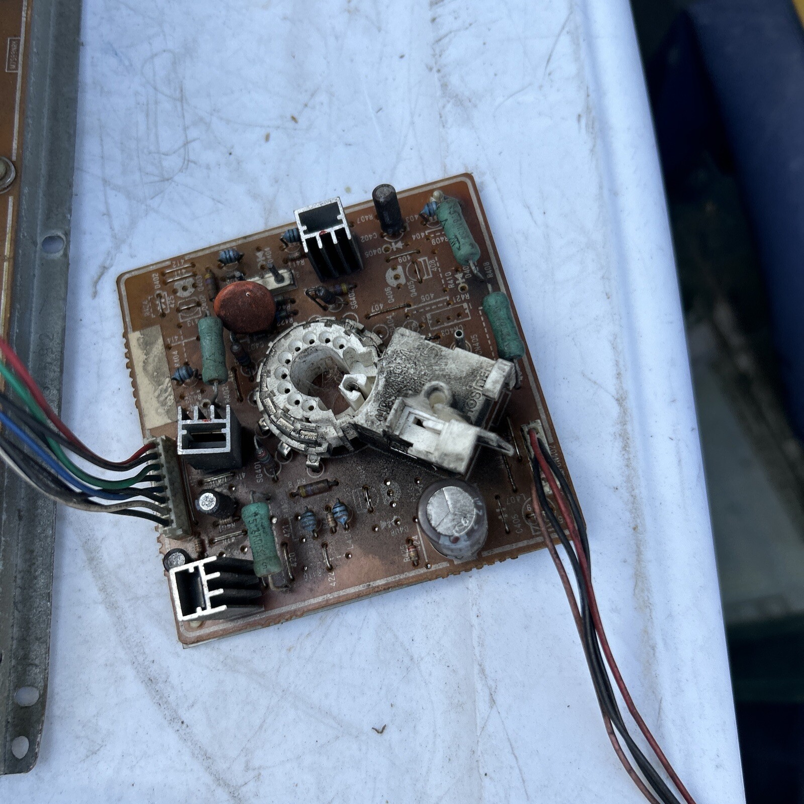 Untested Toei Tc-rm281 Arcade Pcb Board Game Monitor Chassis If17