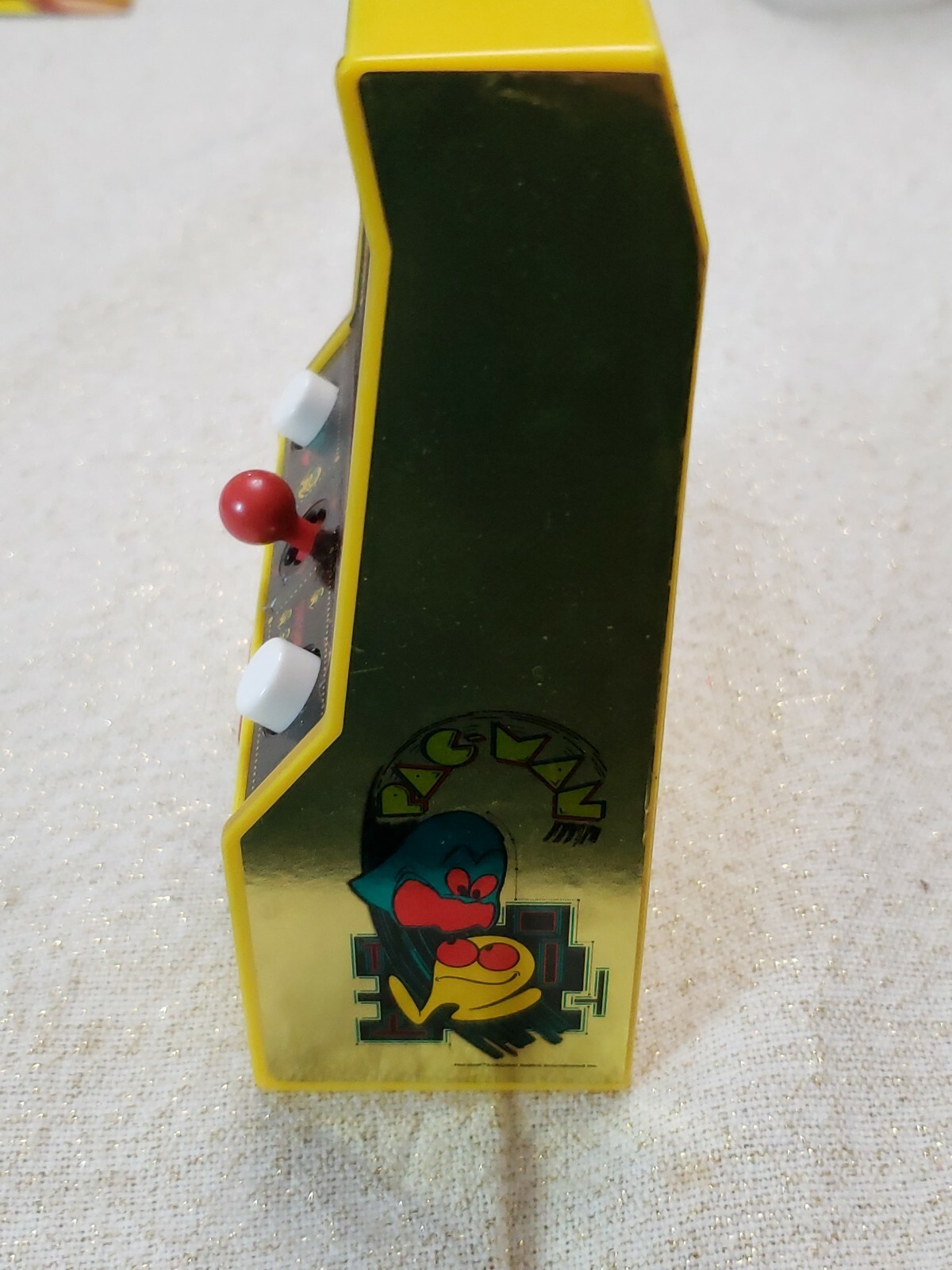 Basic Fun Arcade Classics # 19 Pac-Man 40th Anniversary Mini Arcade Gold Edition