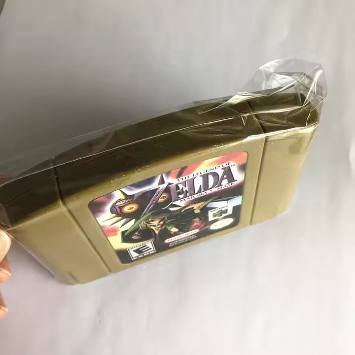 US Version Zelda majoras mask Video Games Card With Box for Nintendo 64 Console