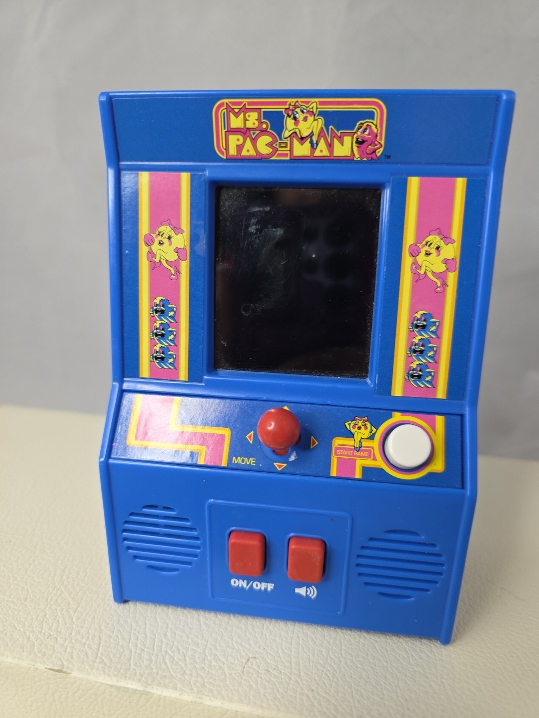 Mrs.Pacman 5 Inch Mini Tested Arcade Game 2018 Bandai Namco entertainment Inc.